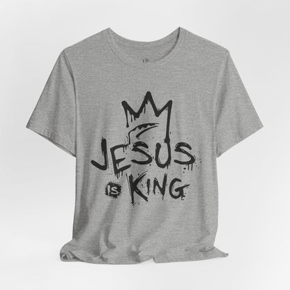 JESUS IS KING - Christian Unisex T-shirt