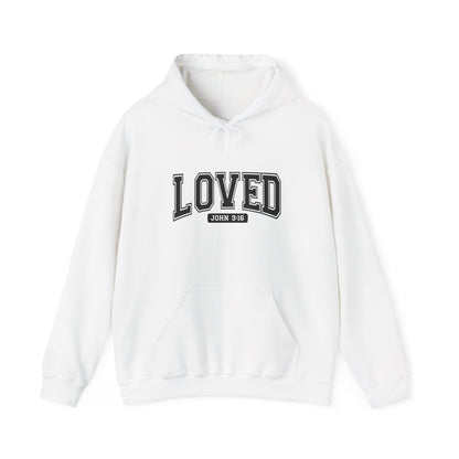 LOVED, JOHN 3:16 - Faith Hoodie