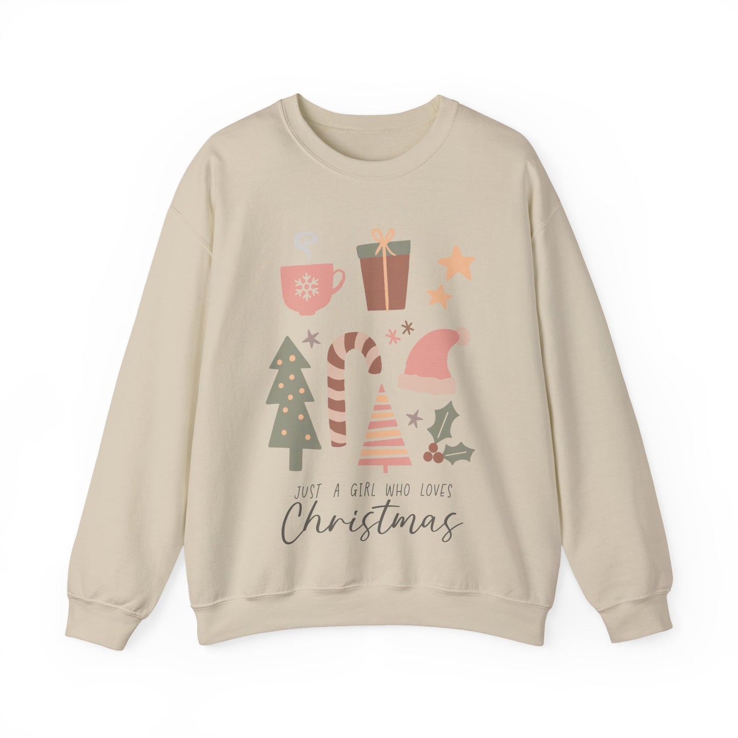 JUST A GIRL WHO LOVES CHRISTMAS - Christian Unisex Sweater