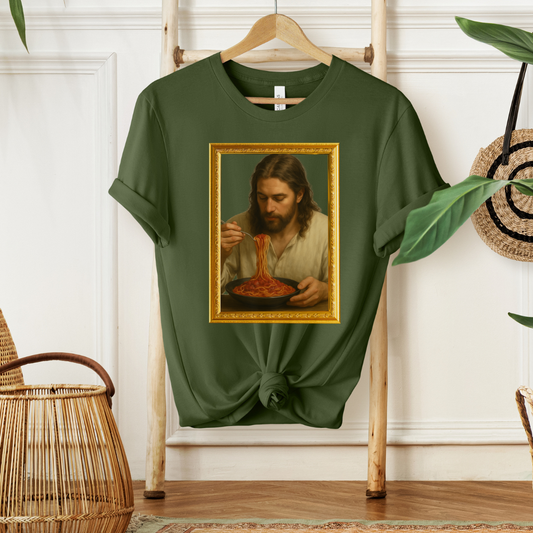 SPAGHETTI JESUS- Faith T-Shirt