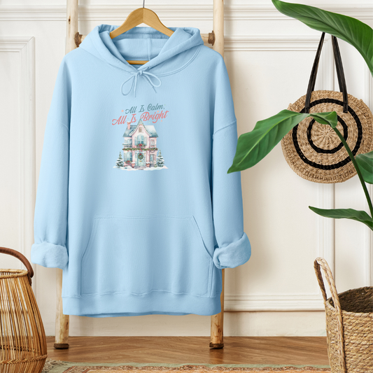 ALL IS CALM ALL IS BRIGHT - Christian Unisex Hoodie