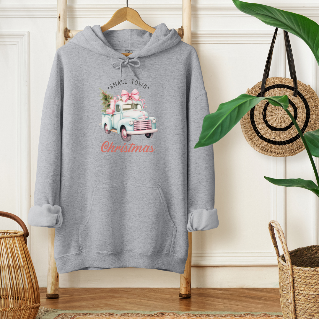 SMALL TOWN CHRISTMAS - Christian Unisex Hoodie