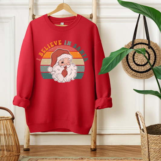 I BELIEVE IN SANTA - Christian Unisex Sweater