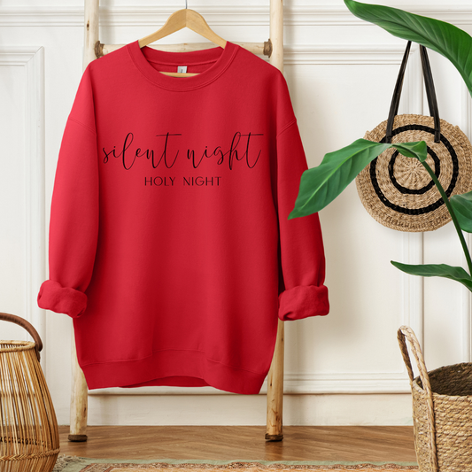 SILENT NIGHT HOLY NIGHT - Christian Unisex Sweater