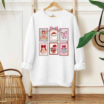 CHRISTMAS STAMPS - Christian Unisex Sweater