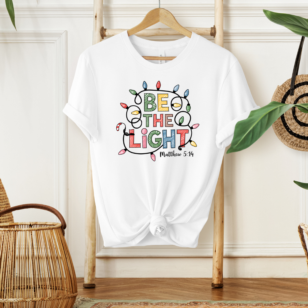 BE THE  LIGHT - Christmas Unisex T-shirt