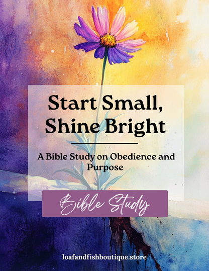 Start Small, Shine Bright – A Bible Study on Obedience and Purpose | Bible Study