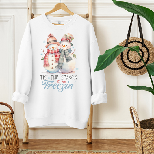 TIS THE SEASON TO BE FREEZIN - Christian Unisex Sweater