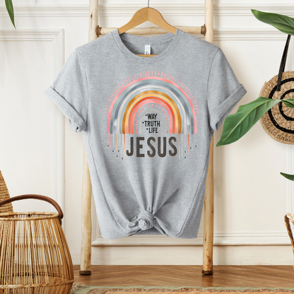 WAY TRUTH LIFE JESUS - Faith Shirt