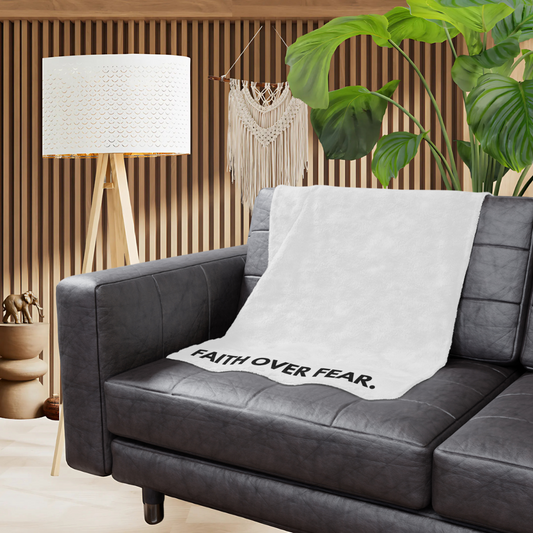 FAITH OVER FEAR - Faith Blanket