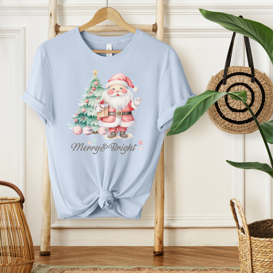 MERRY AND BRIGHT - Christian Unisex T-shirt