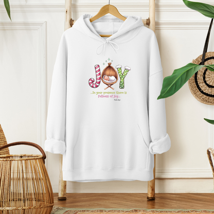 JOY, IN YOUR PRESENCE FULLNESS OF JOY, PSALM 169:1  - Christian Unisex Hoodie