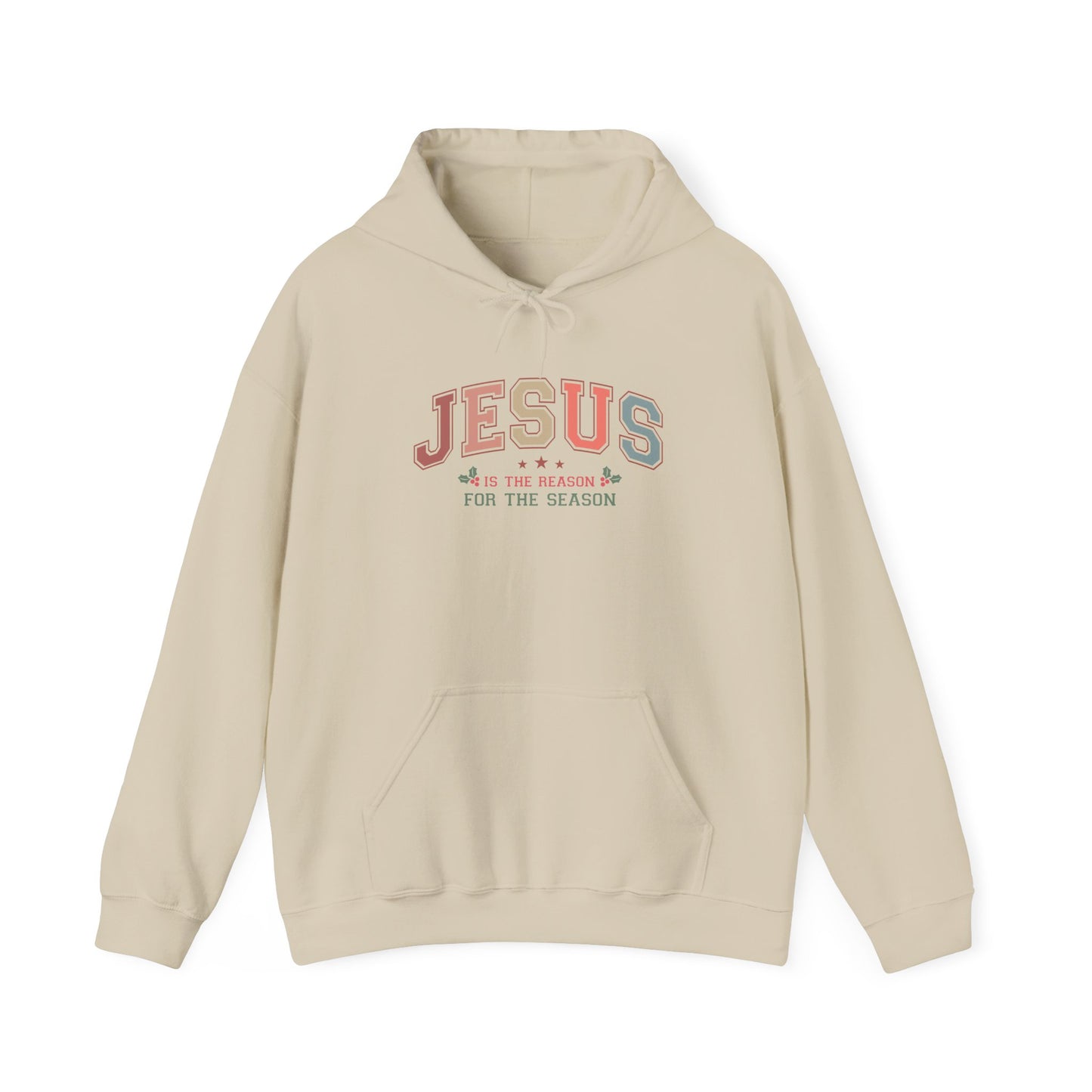 JESUS IS THE REASON FOR THE SEASON - Christian Unisex Hoodie