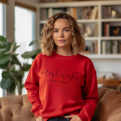 SILENT NIGHT HOLY NIGHT - Christian Unisex Sweater