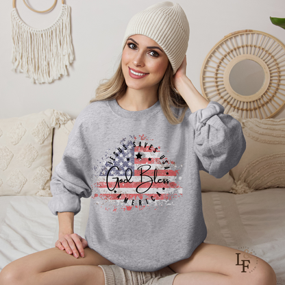 GOD BLESS AMERICA - Faith Sweatshirt