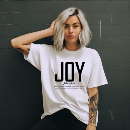 JOY, JOHN 16:22 - Christian Unisex T-shirt