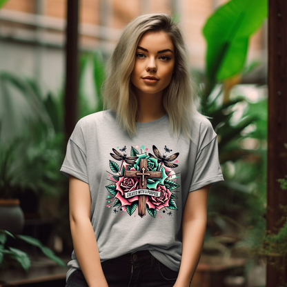 CREATED WITH A PURPOSE - Christian Unisex T-Shirt