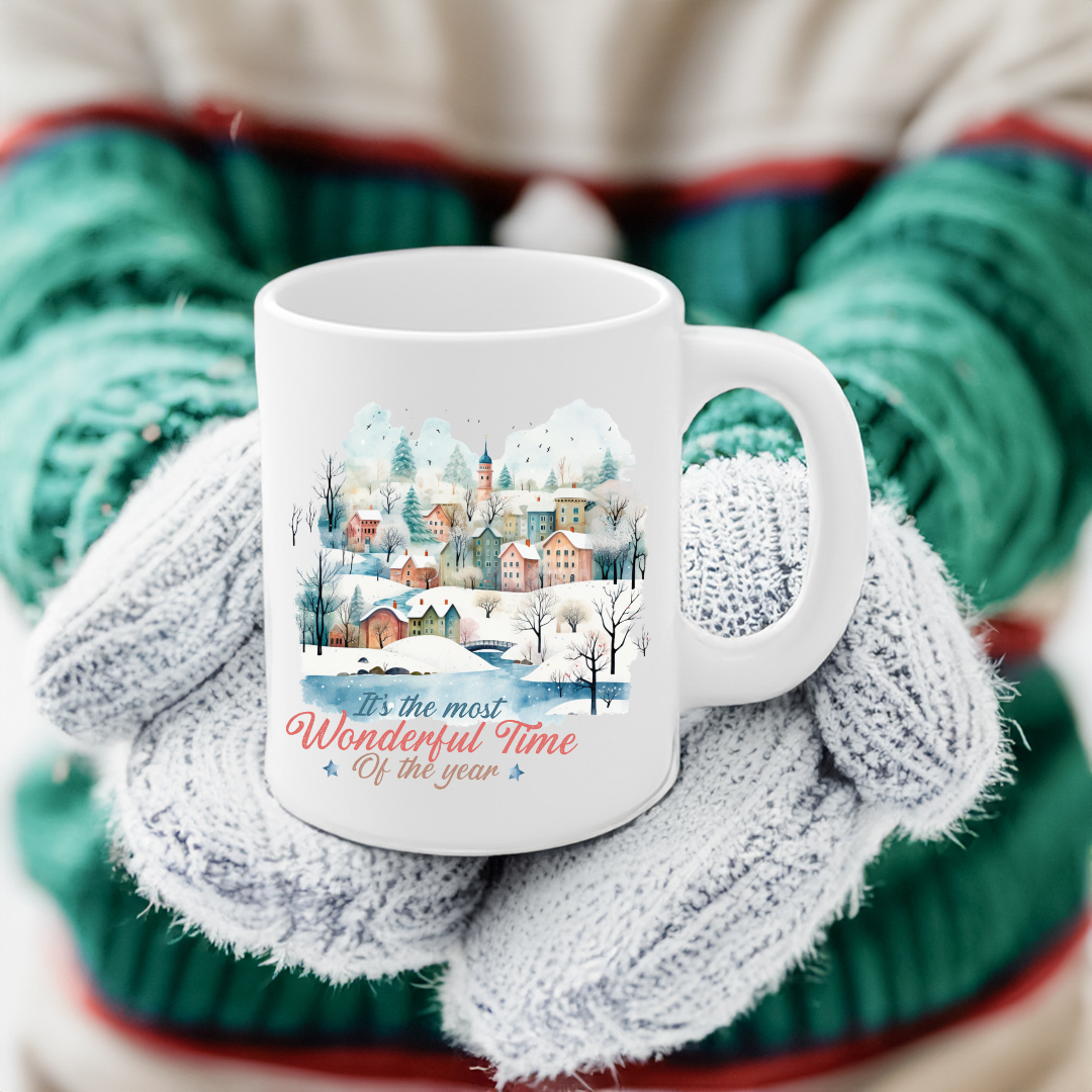 IT'S THE MOST WONDERFUL TIME OF THE YEAR - Christmas Mug
