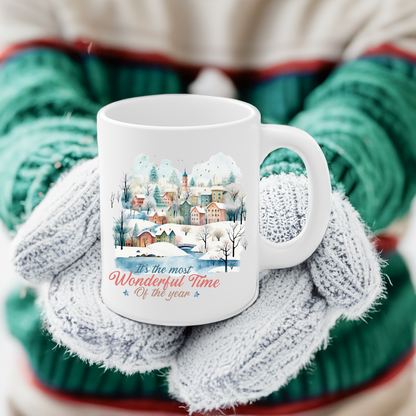 IT'S THE MOST WONDERFUL TIME OF THE YEAR - Christmas Mug