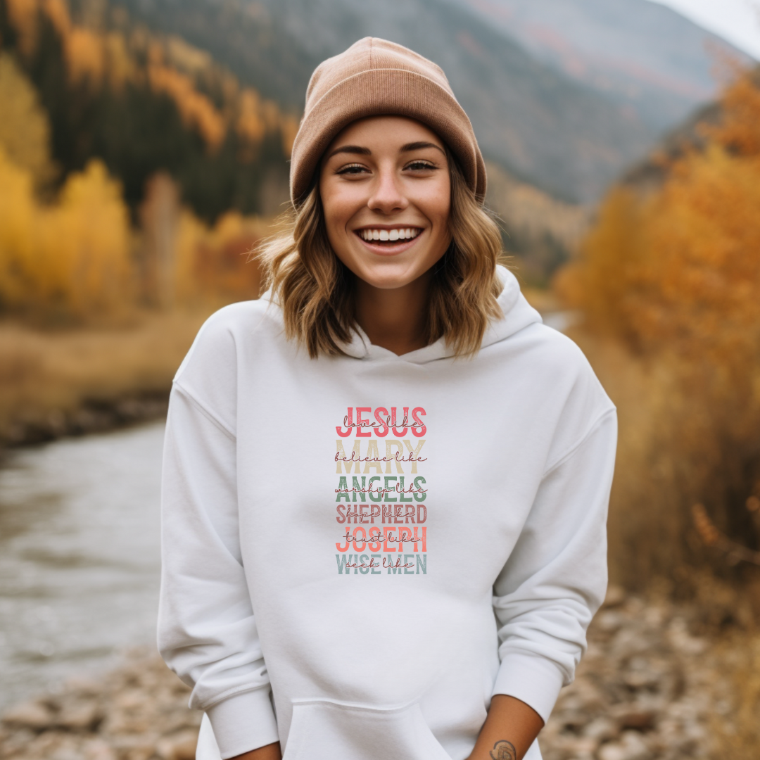 LOVE LIKE JESUS - Christian Unisex Hoodie