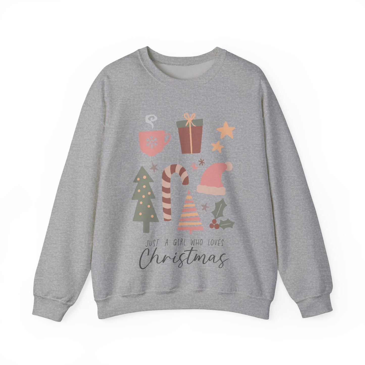 JUST A GIRL WHO LOVES CHRISTMAS - Christian Unisex Sweater