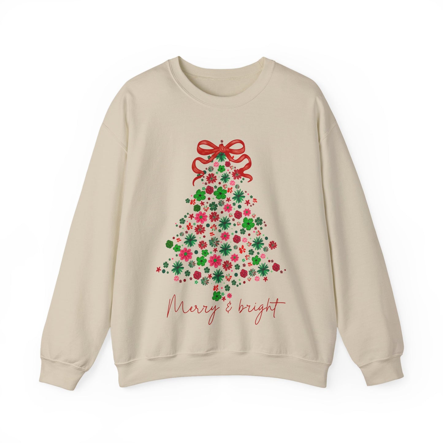 MERRY AND BRIGHT - Christian Unisex Sweater