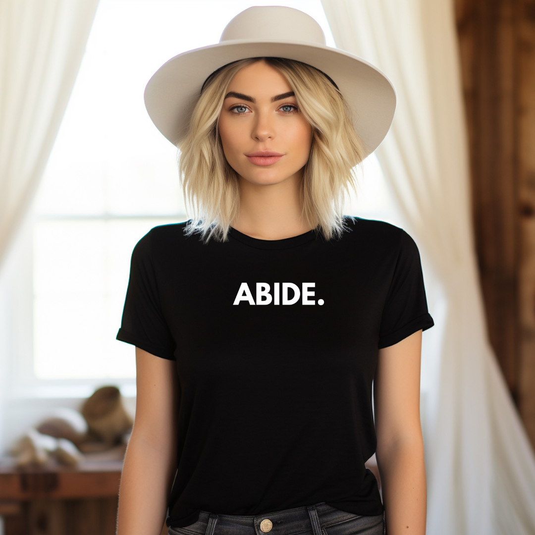 ABIDE- Faith Shirt