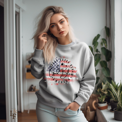 GOD BLESS AMERICA - Faith Sweatshirt