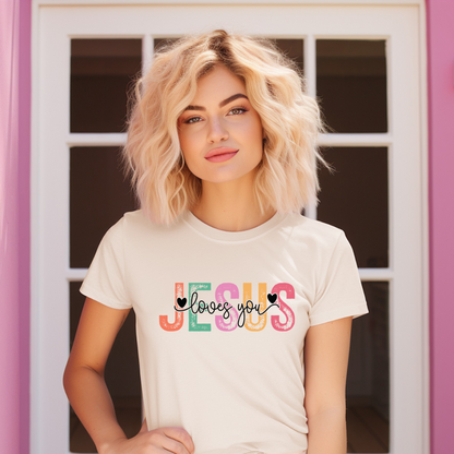 JESUS LOVES YOU - Faith Shirt