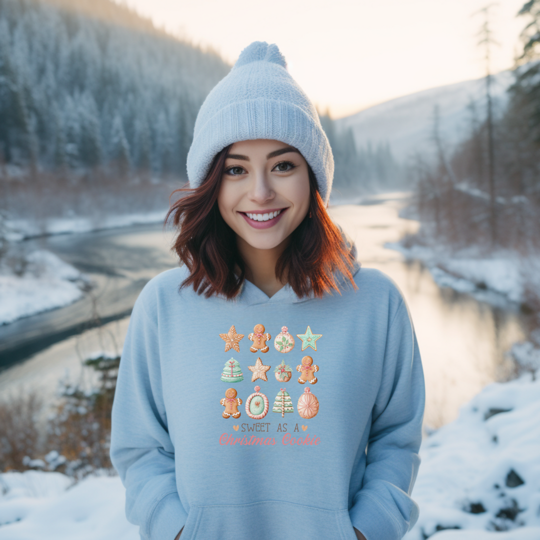 SWEET AS A CHRISTMAS COOKIE - Christian Unisex Hoodie