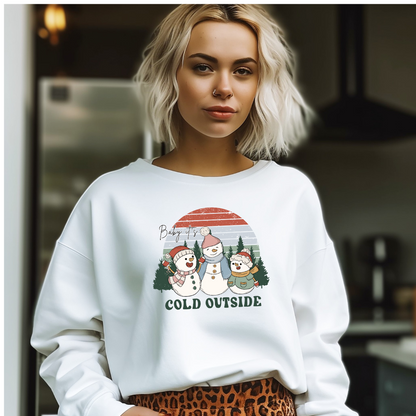 BABY IT'S COLD OUTSIDE - Christian Unisex Sweater