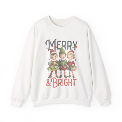 MERRY AND BRIGHT - Christian Unisex Sweater