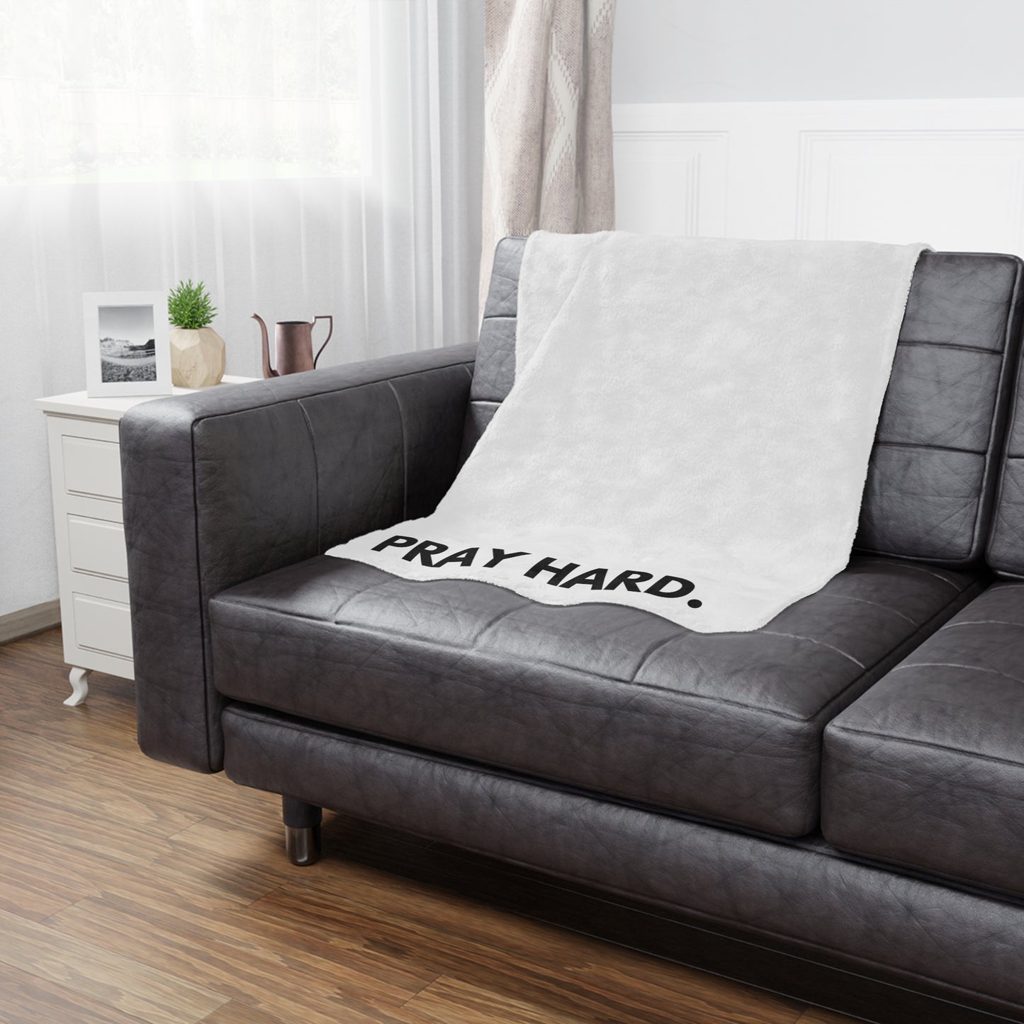 PRAY HARD - Faith Blanket