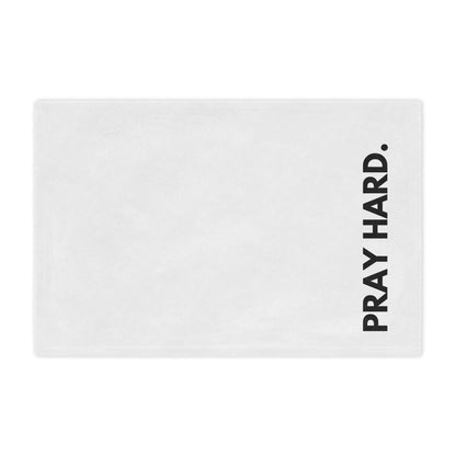 PRAY HARD - Faith Blanket