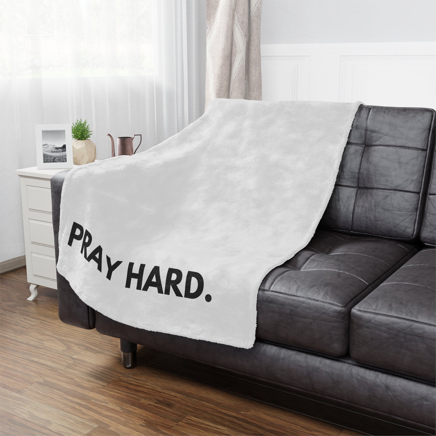 PRAY HARD - Faith Blanket