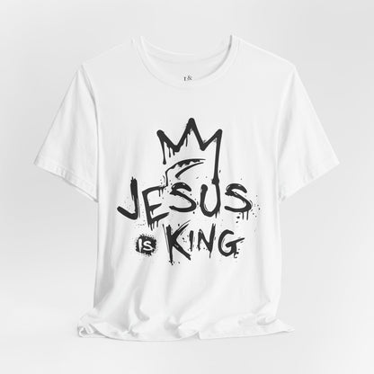JESUS IS KING - Christian Unisex T-shirt