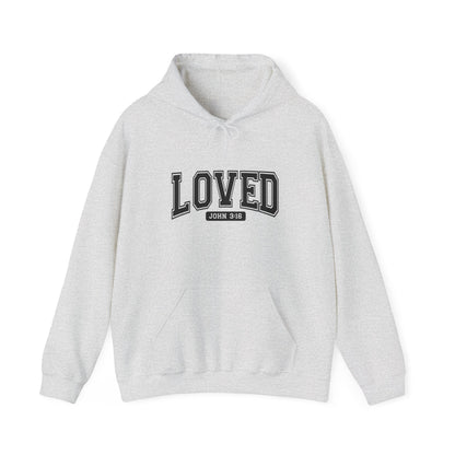 LOVED, JOHN 3:16 - Faith Hoodie