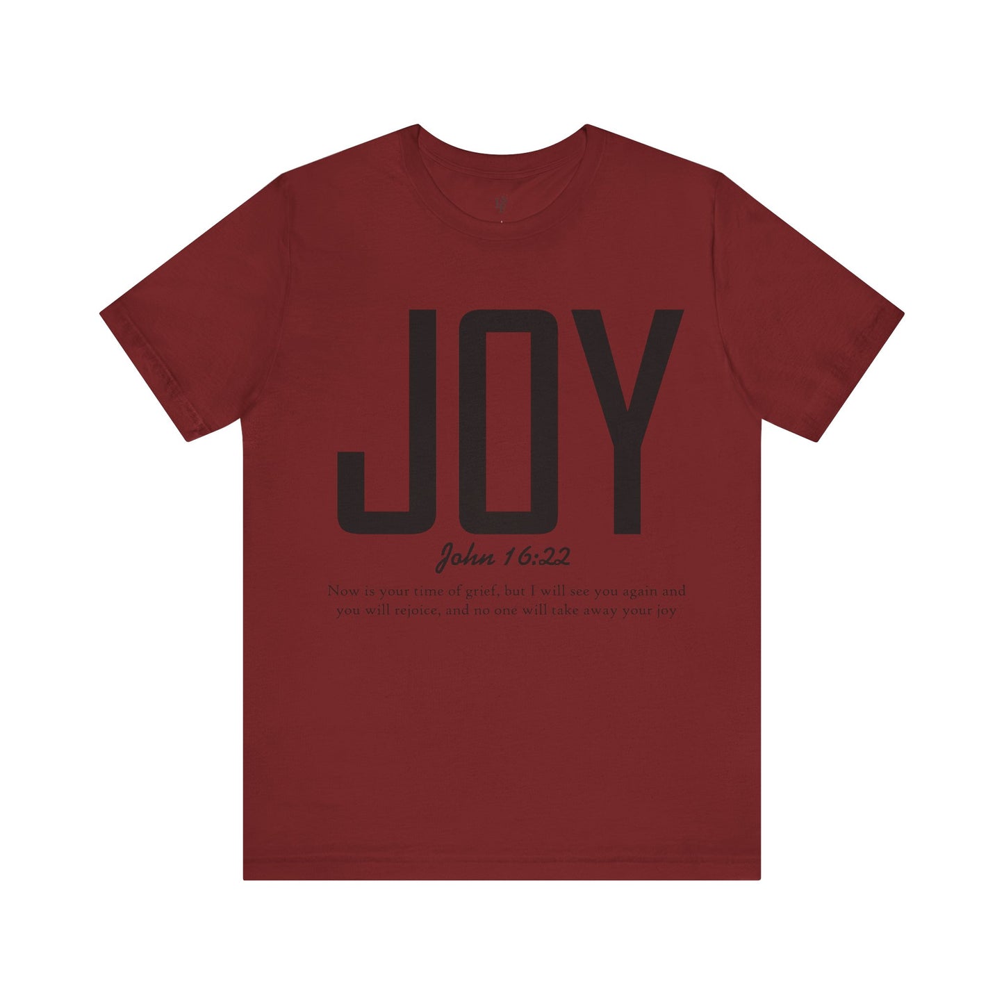 JOY, JOHN 16:22 - Christian Unisex T-shirt