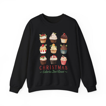 CHRISTMAS CALORIES DON'T COUNT - Christian Unisex Sweater