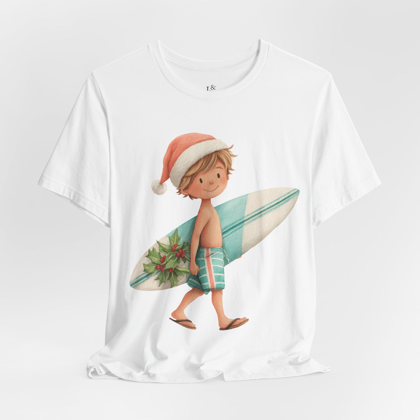 TROPICAL BEACH CHRISTMAS - Christian Unisex T-shirt