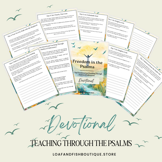 Freedom in the Psalms: A 7-Day Devotional on Deliverance and Faith Over Fear | Devotional
