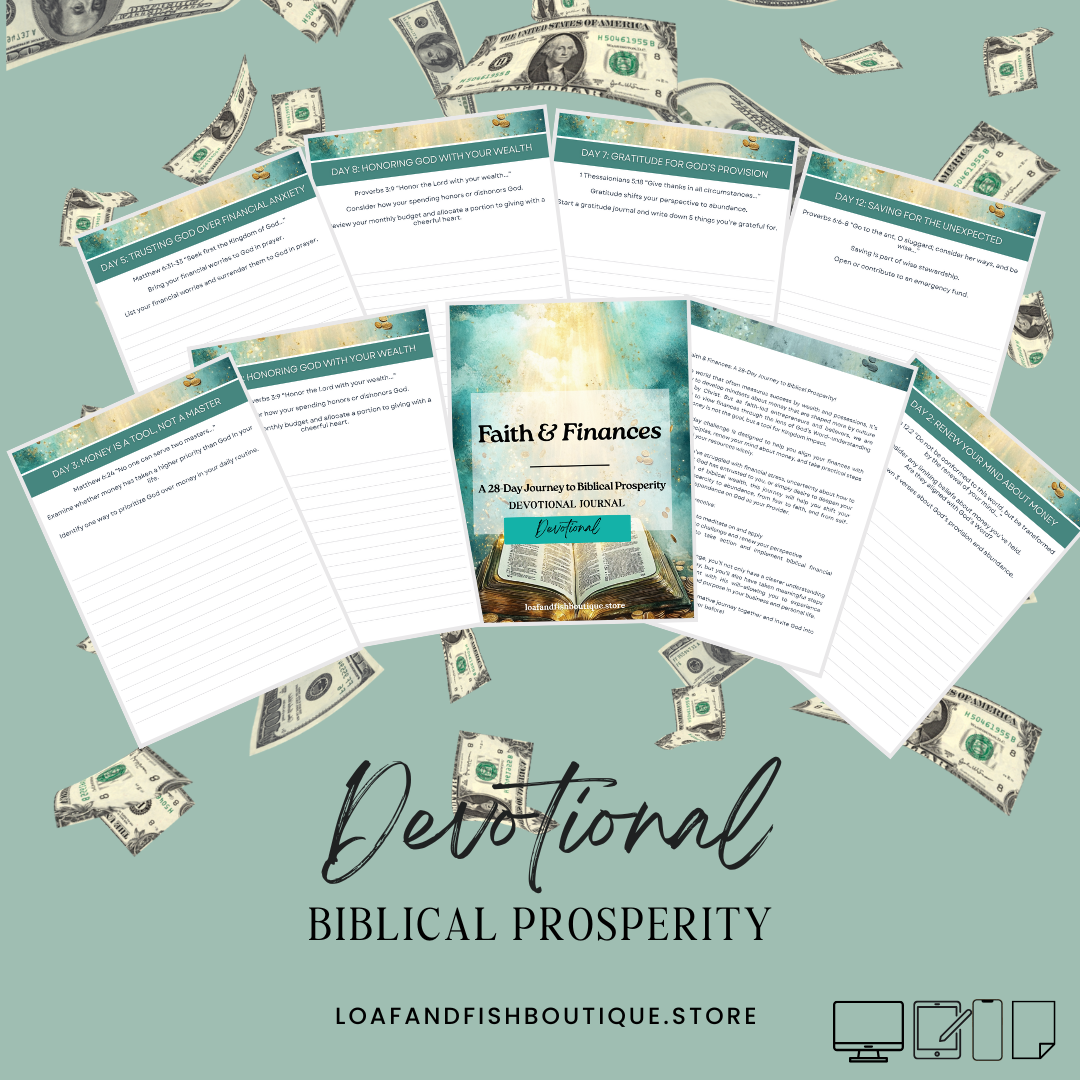 Faith and Finances: A 28-Day Devotional Journal to Biblical Prosperity | Devotional