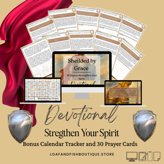 Shielded by Grace: A 30-Day Devotional to Strengthen Your Spirit | Devotional