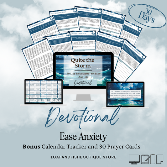 Quite the Storm: A 30-Day Devotional to Ease Anxiety | Devotional