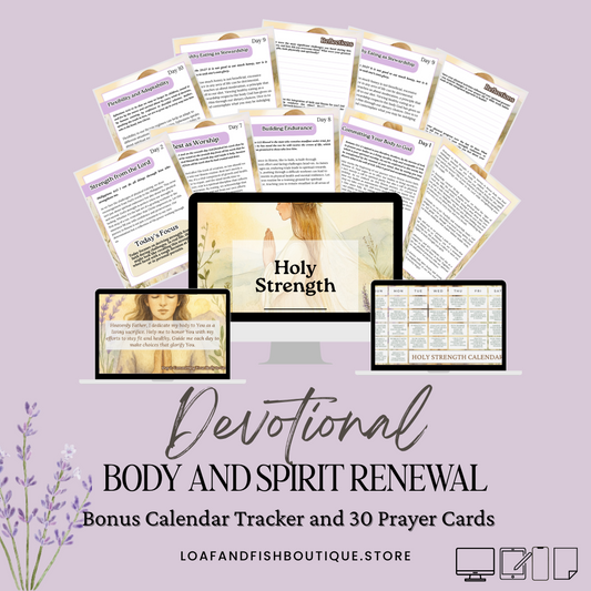 Holy Strength: A 30-Day Devotional for Body & Spirit | Devotional