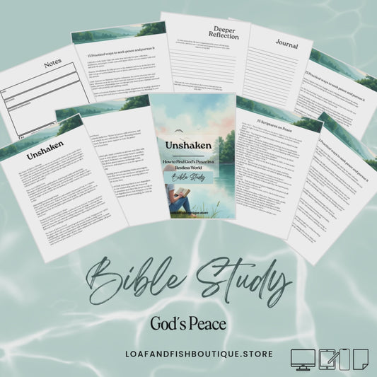 Unshaken: How to Find God’s Peace in a Restless World | Bible Study
